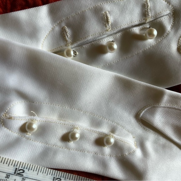 Satin full length gloves - Picture 3 of 6